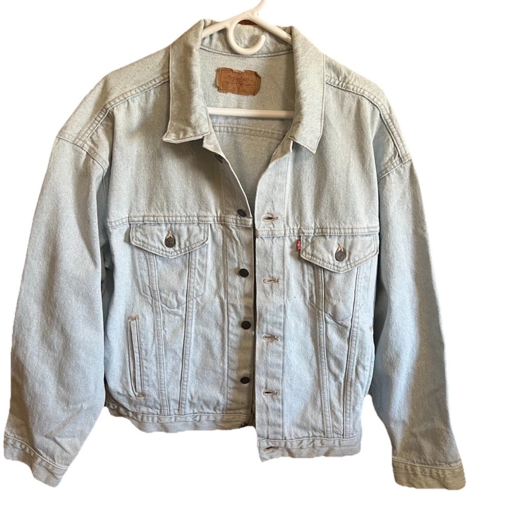Vintage Levi's 70507-4803 Trucker Jacket L-USA-527 Buttons-Oversized-Near Mint